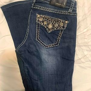 Size 26 Bootcut Blue Jeans